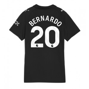 Fotbalové Dres Manchester City Bernardo Silva #20 Dámské Venkovní Oblečení 2025-26 Krátký Rukáv